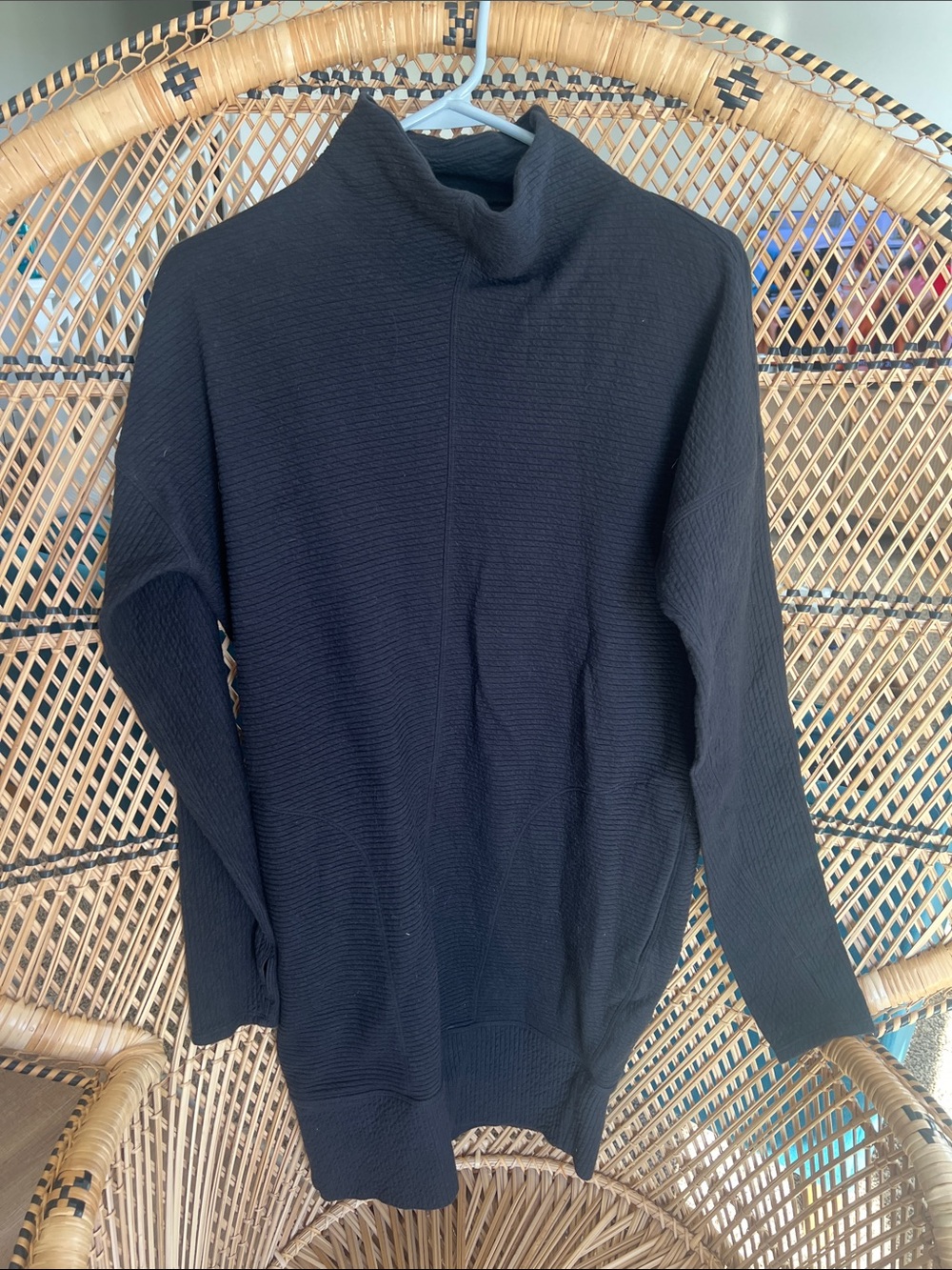 lululemon athletica Black Turtleneck Dress